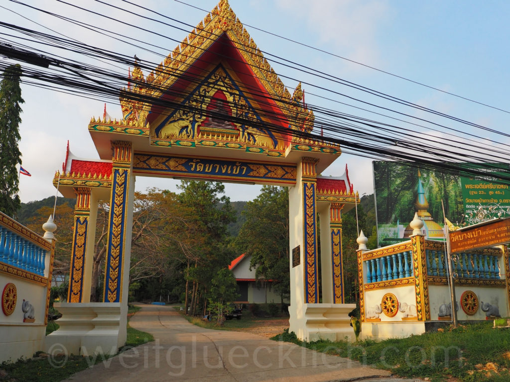 Thailand Koh Chang Bang Bao buddhistischer Tempel