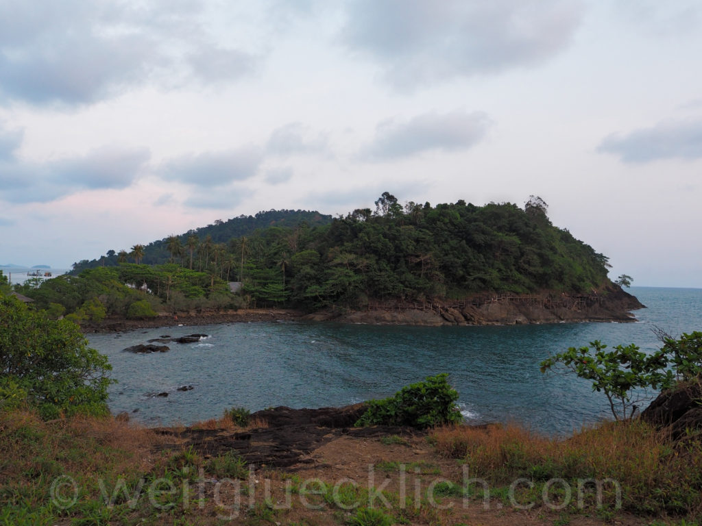 Thailand Koh Chang Cliff Cottage Bucht bay