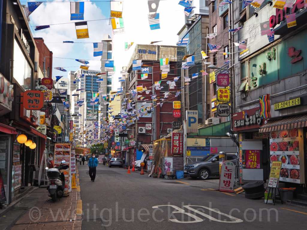 Weltreise 2020 Suedkorea Seoul Gwanghuidong Central Asia Street russisches Viertel