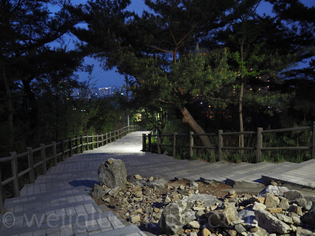 Weltreise 2020 Suedkorea Seoul Namsan Mountain Park