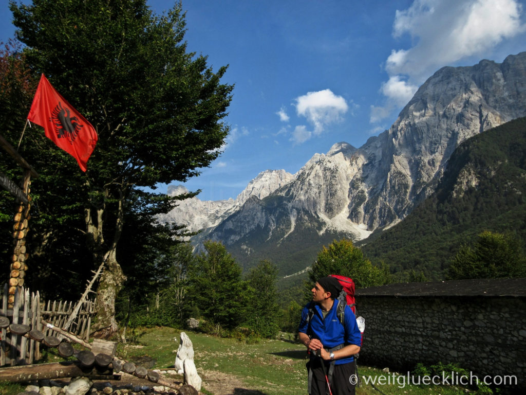 Peaks of the Balkans Albanien Valbona wandern