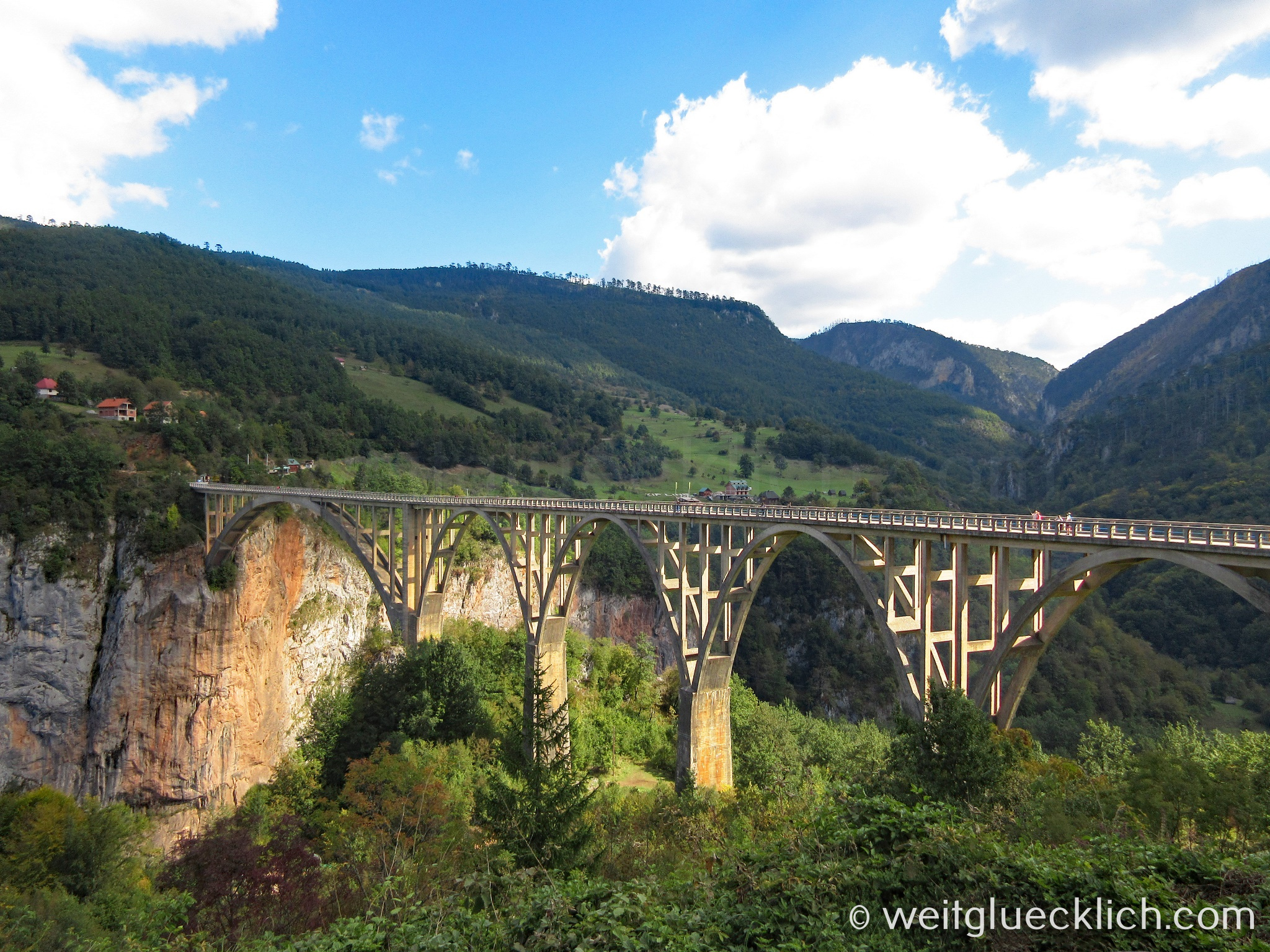 Montenegro Tara Schlucht Tara Bruecke