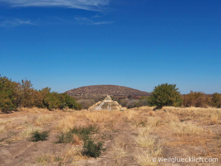 Weltreise 2021 Botswana Central Kalahari Game Reserve Tsau Hills