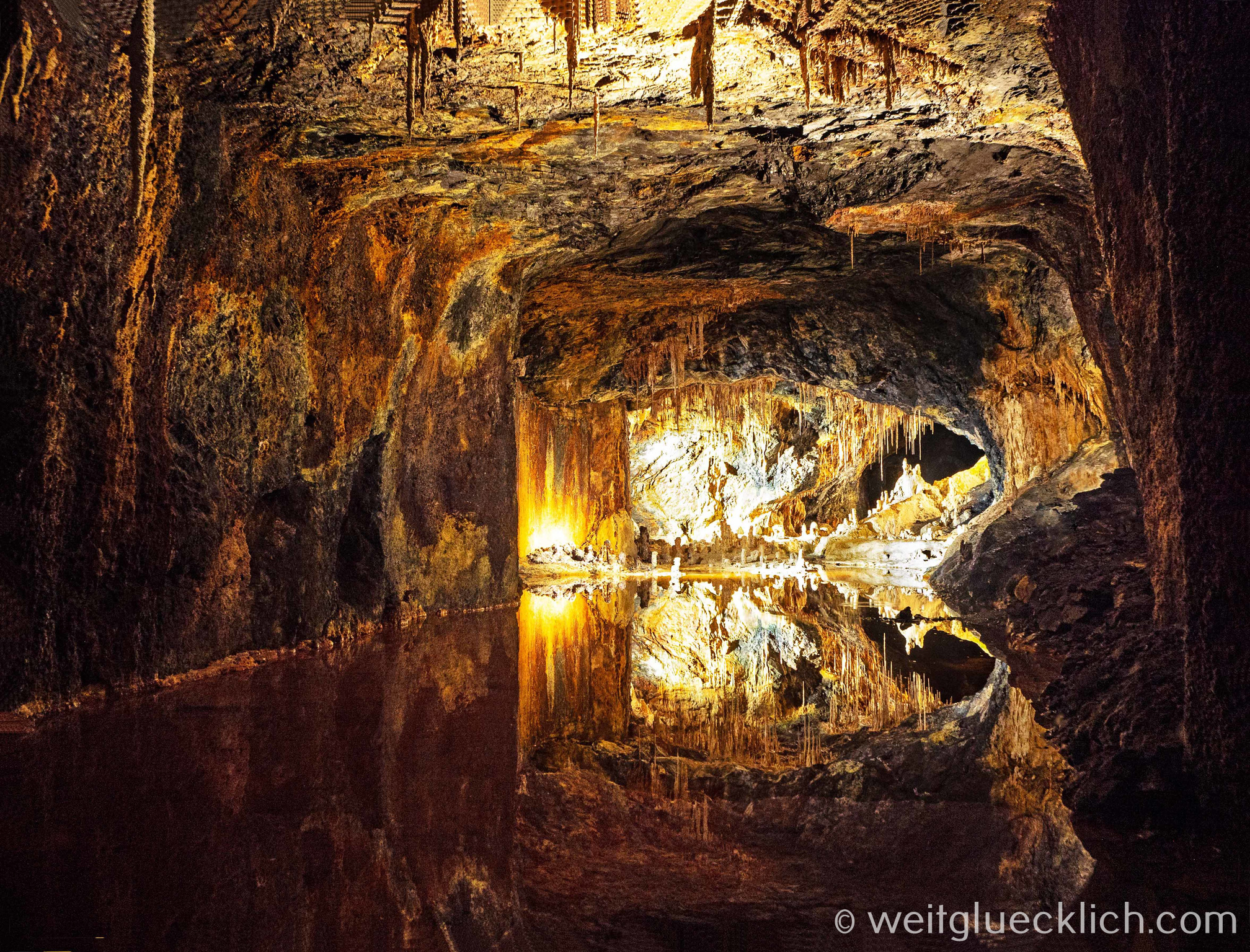 Deutschland Thueringen Saalfeld Feengrotten Maerchendom