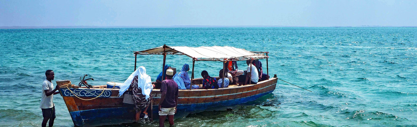 Afrika Tansania Mafia Island Holzboot