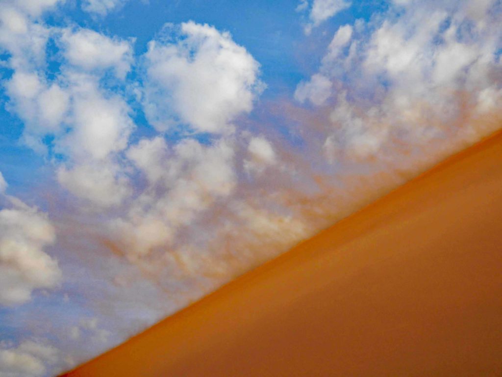 Weltreise 2021 Namibia Sossusvlei Duene 45 Sandsturm