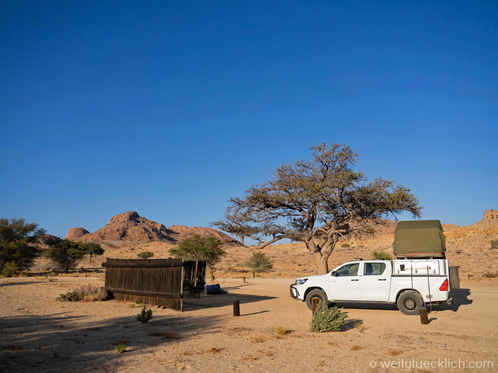 Weltreise 2021 Namibia Klein Aus Vista Campsite 