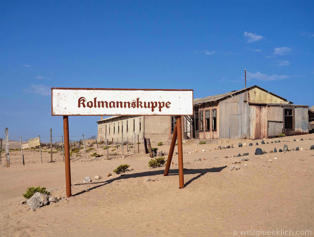 Weltreise 2021 Namibia Geisterstadt Kolmannskuppe