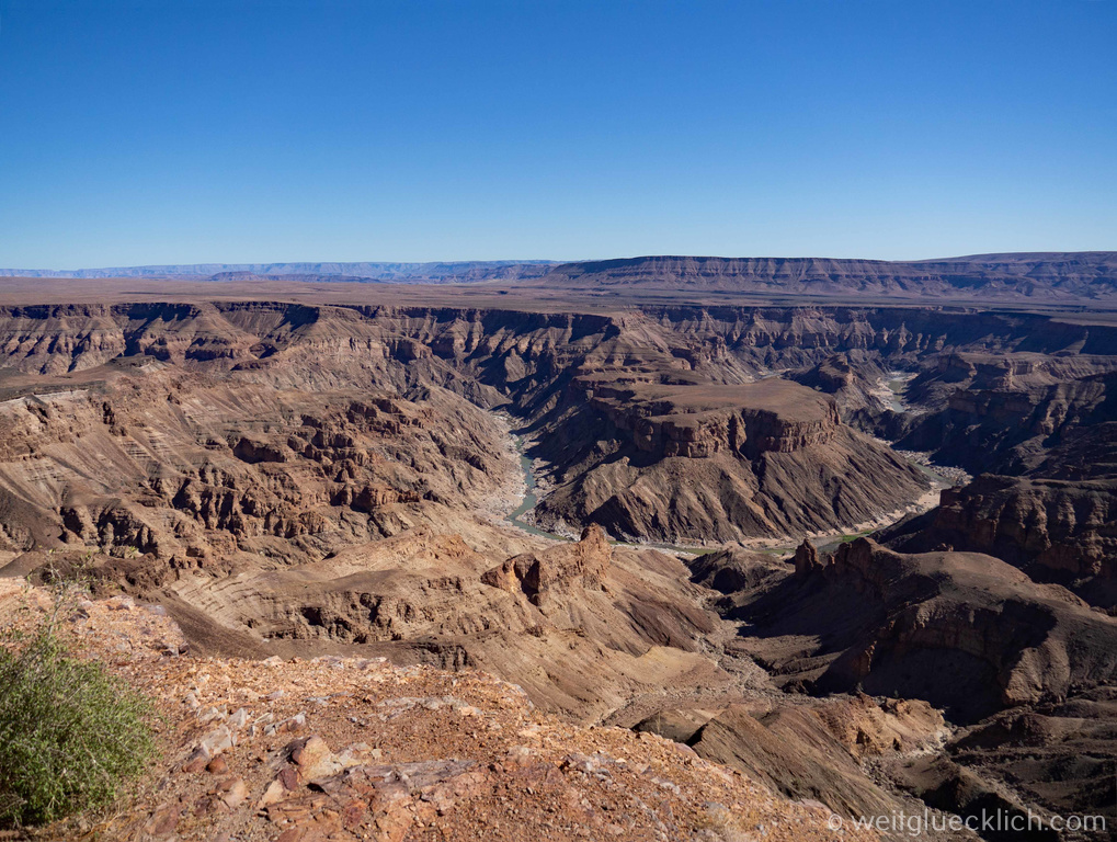 Weltreise 2021 Namibia Fish River Canyon Hells Bend