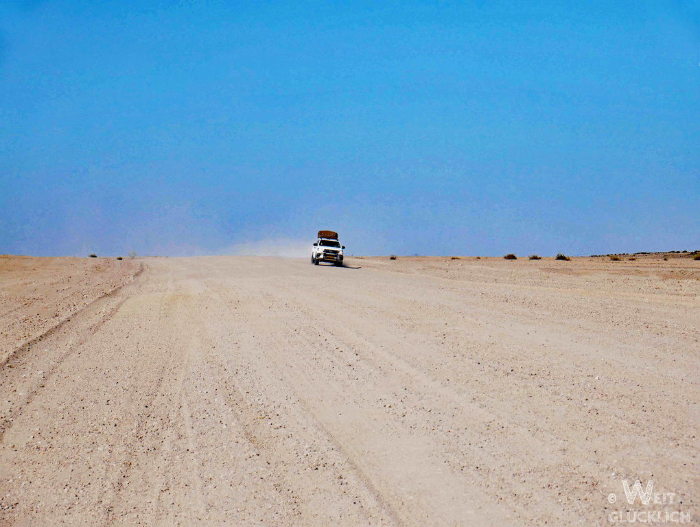 Weltreise Namibia 2021 Route Sandpiste