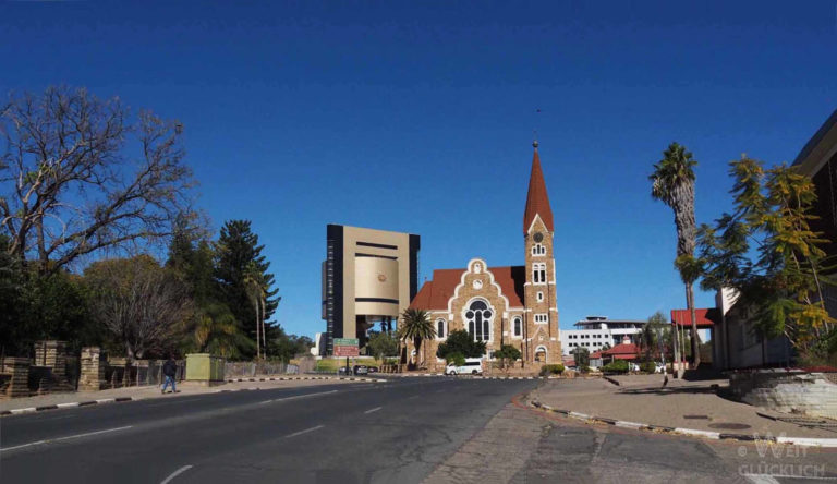 Weltreise 2021 Namibia Windhoek Christuskirche