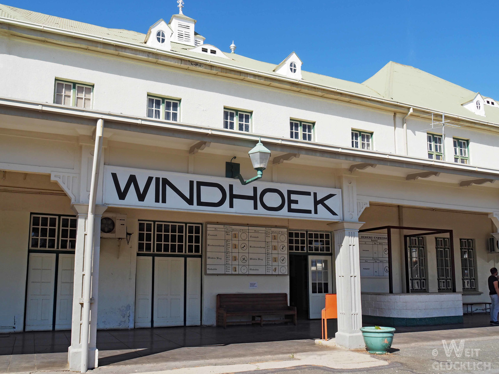 Weltreise 2021 Namibia Windhoek Station