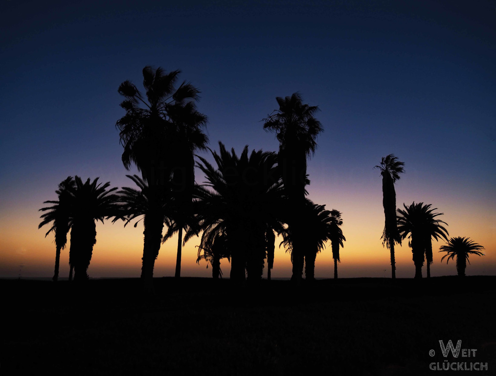 Weltreise 2021 Namibia Walvis Bay Lagune Sonnenuntergang