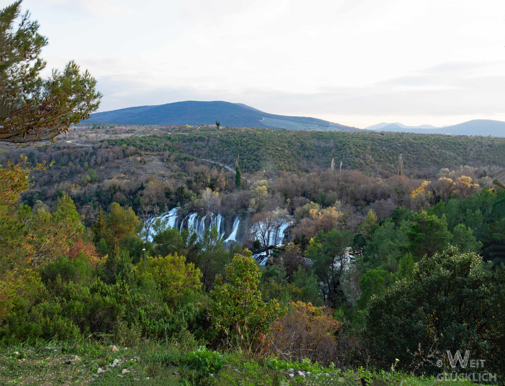 Weltreise 2021 Bosnien Herzegowina Kravica Wasserfälle