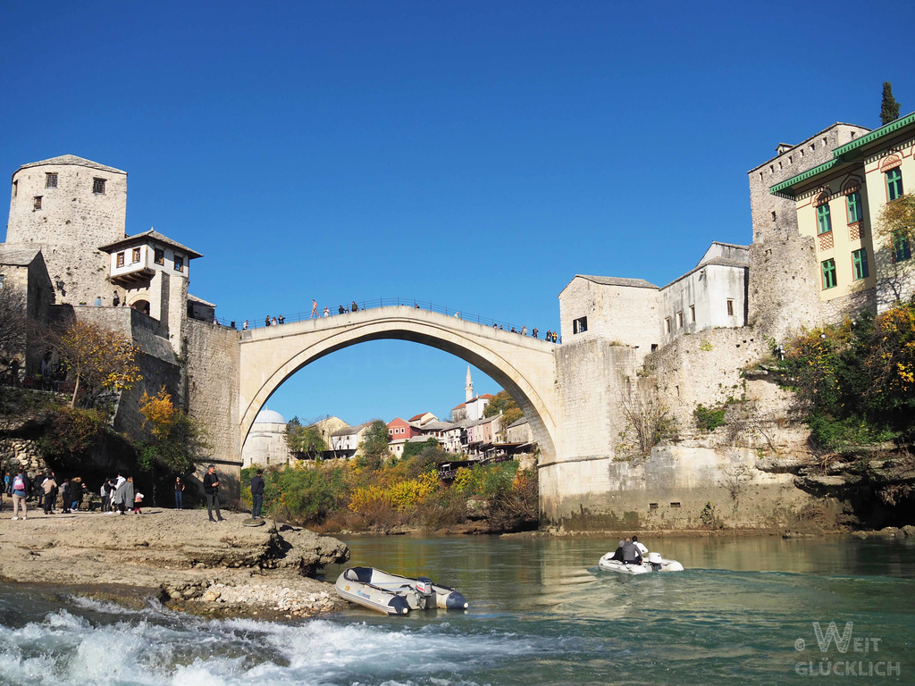 Weltreise 2021 Bosnien und Herzegowina Stari Most Brücke