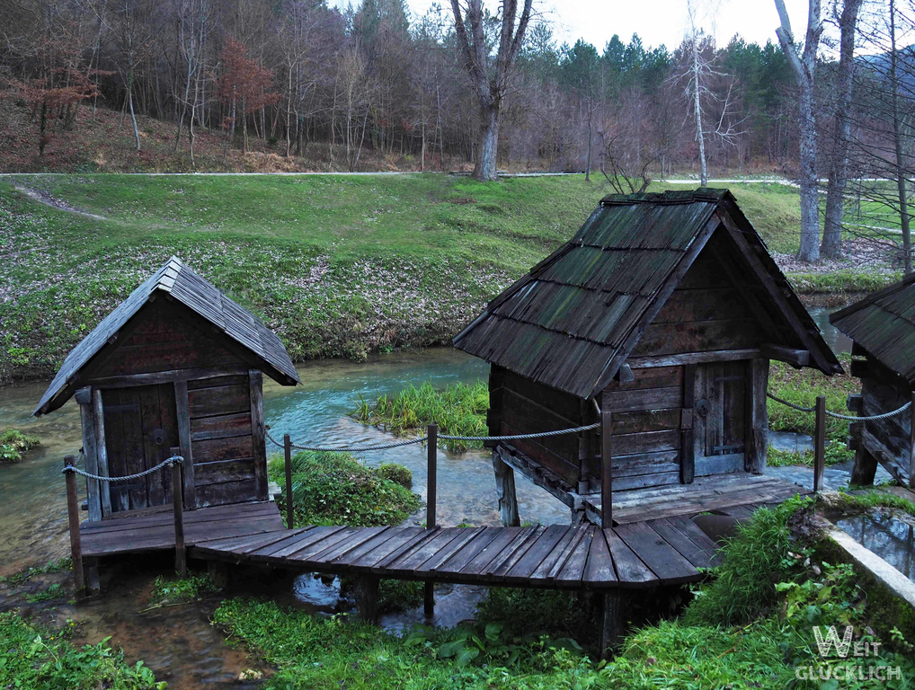 Weltreise 2021 Bosnien Herzegowina Wassermühlen Nationaldenkmal