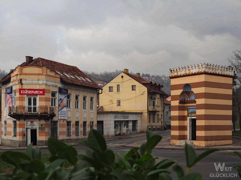 Weltreise 2021 Bosnien Herzegowina Norden Tuzla Stadttor