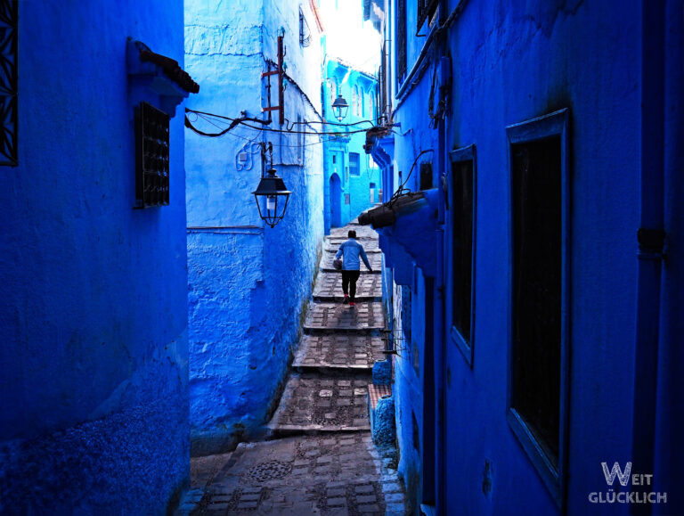 Weltreise Foto des Monats Chefchaouen