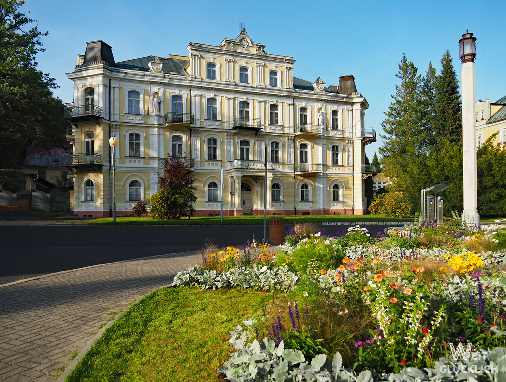 Weltreise 2021 Tschechien Franzensbad Kurhotel