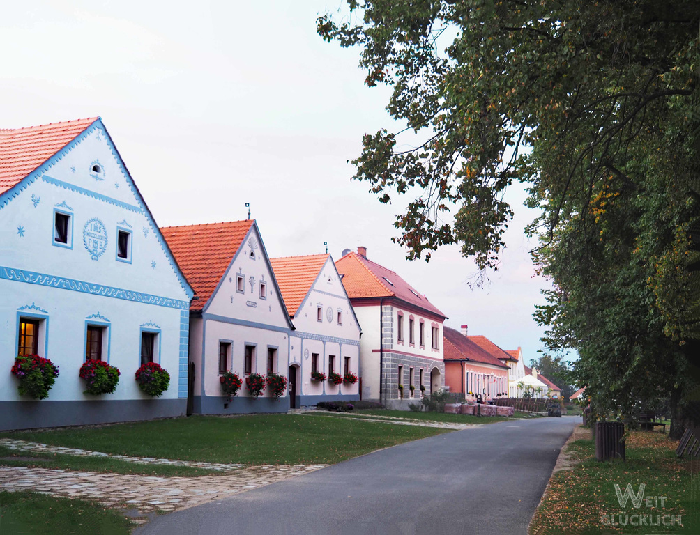 Tschechien Hollschowitz Cafe Bauernhaus