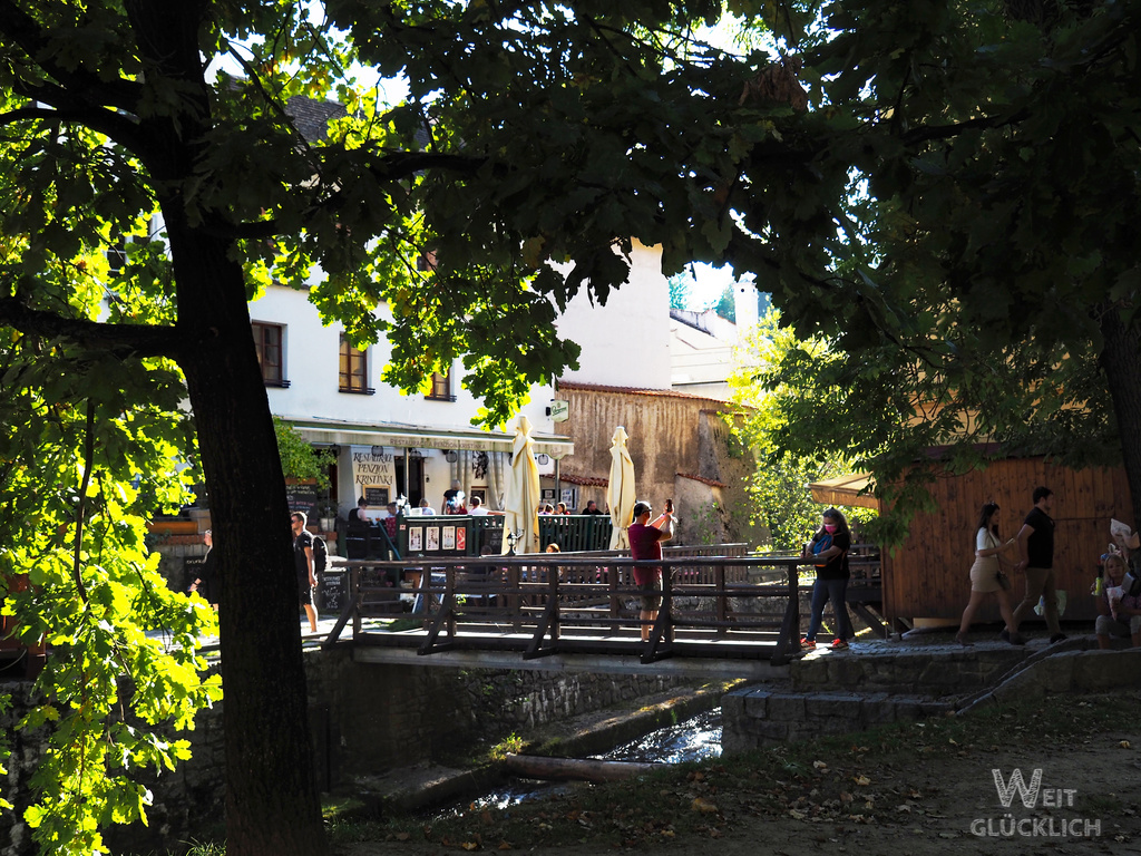 Krumau Insel Altstadt