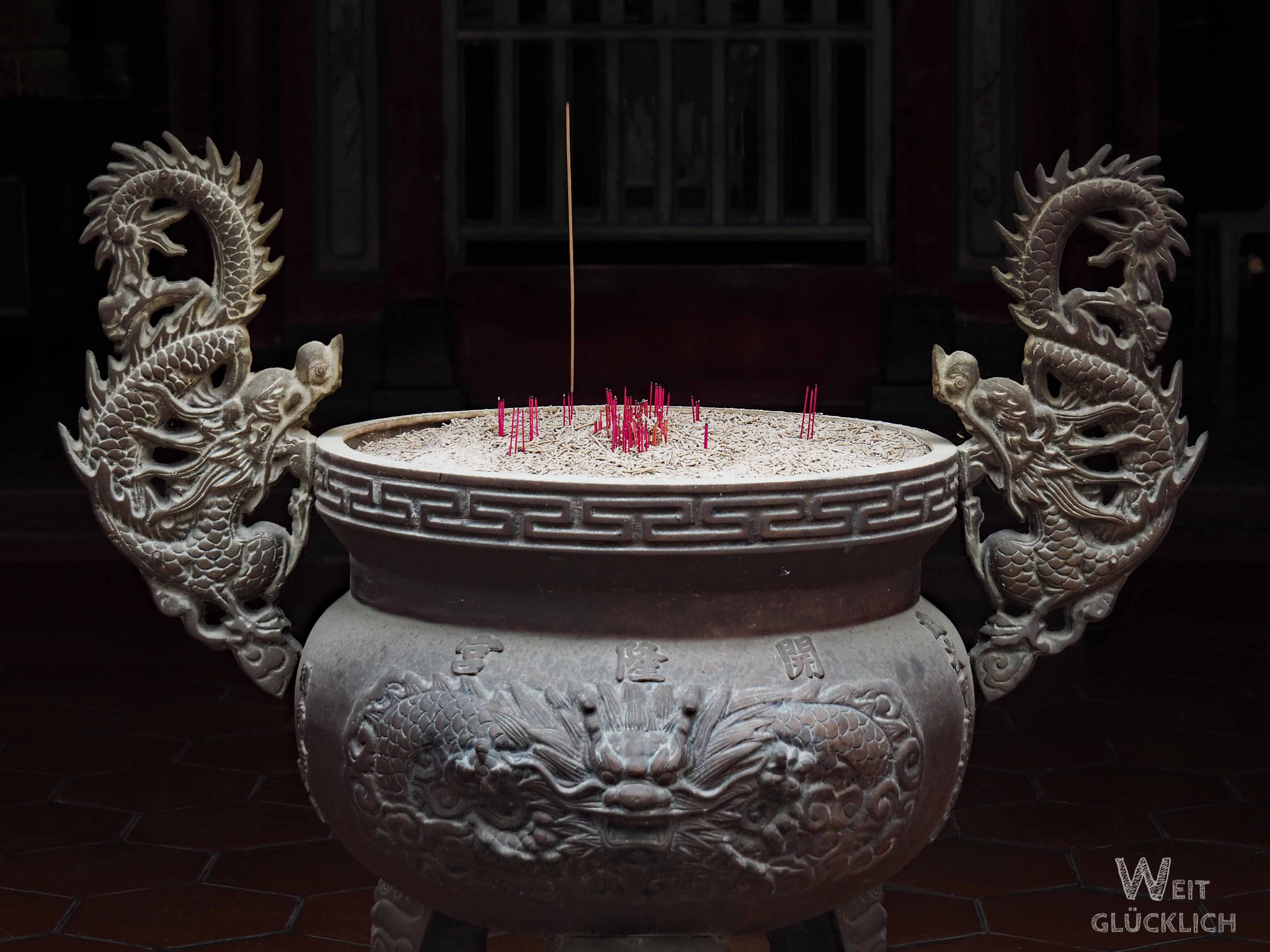 Dankbarkeit Dezember Tempel Taiwan