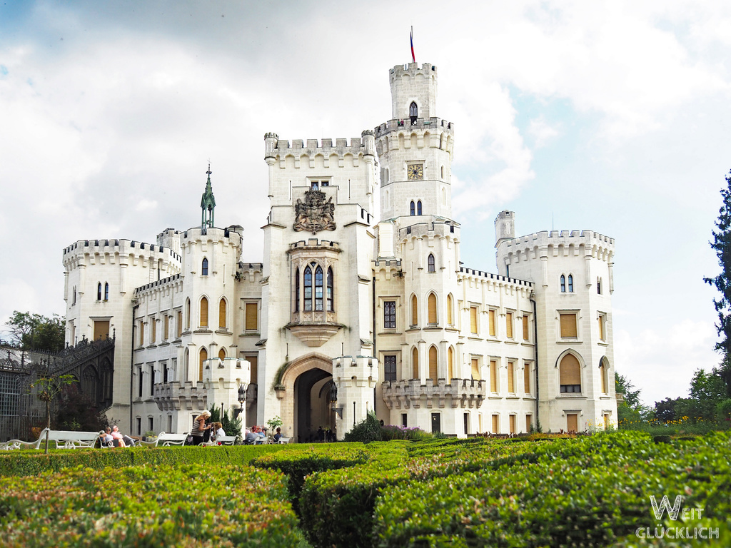 Tschechien Schloss Frauenberg Außenansicht