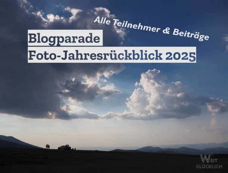 Blogparade Foto-Jahresrückblick 2025: Alle Beiträge
