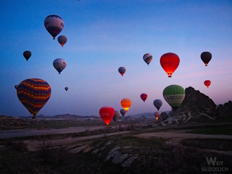 Foto des Monats April 2026 – Heißluftballons in Kappadokien
